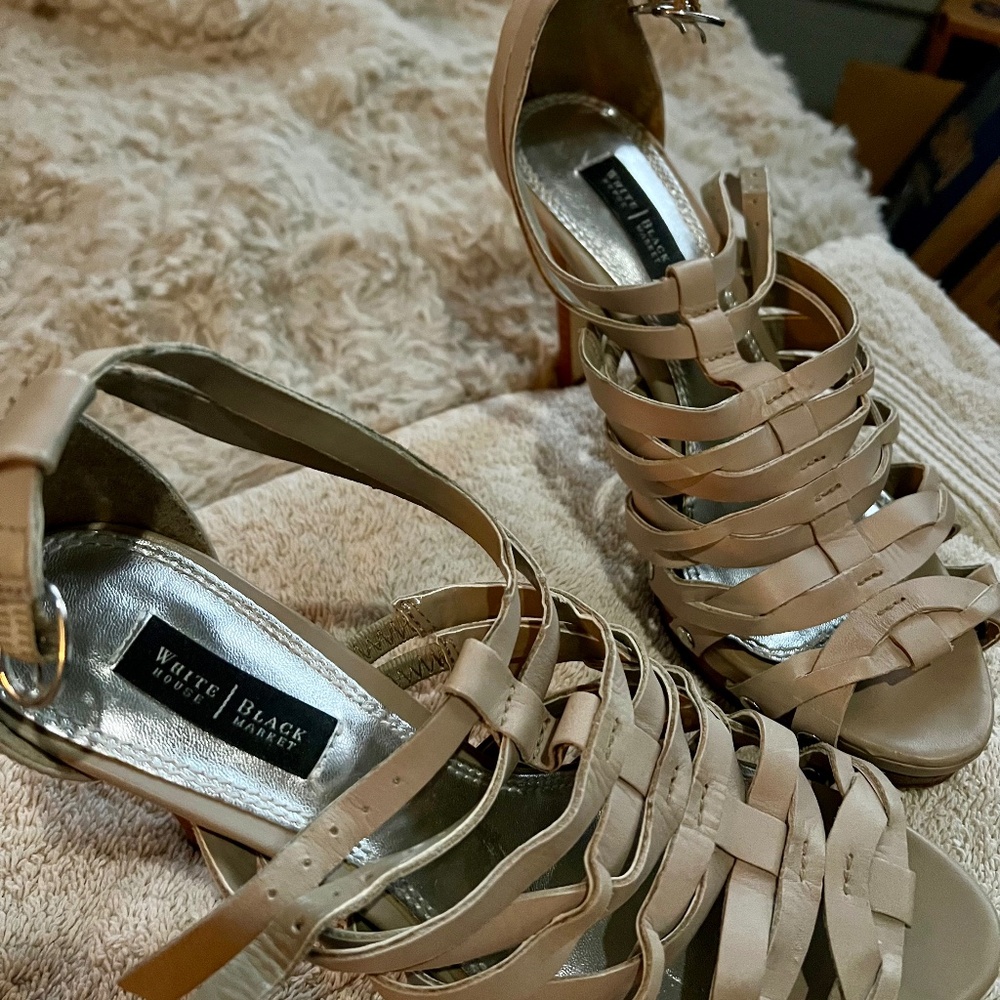 White House Black Market heels